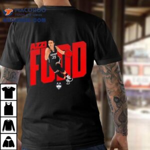 Azzi Fudd Uconn Huskies Women S Basketball Caricature Tshirt