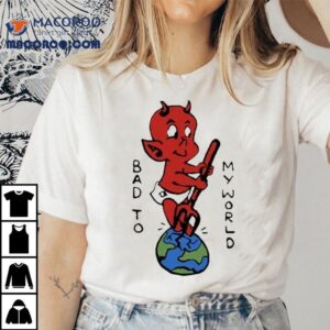 Backtrack Bad To My World Devil Tshirt