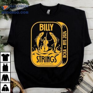 Billy Strings Nola Nye Fish Guitar Sardines Tshirt