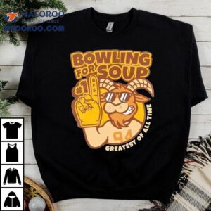 Bowling For Soup Greatest Of All Time Goat Tour Tshirt