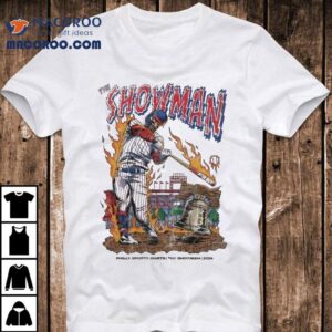 Bryce Harper The Showman Philadelphia Phillies Atta Boy Tshirt