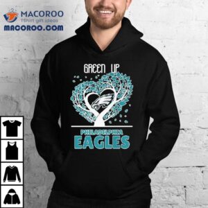 Green Up Philadelphia Eagles Tree Tshirt