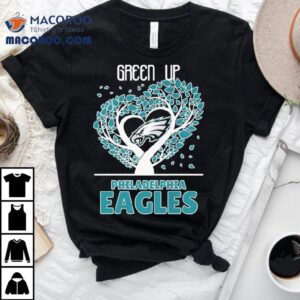 Green Up Philadelphia Eagles Tree Tshirt