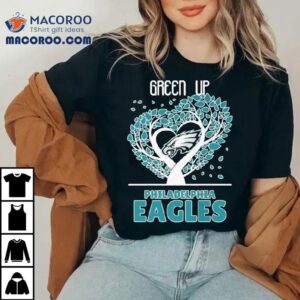 Green Up Philadelphia Eagles Tree Tshirt