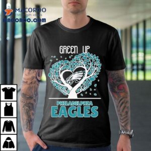 Green Up Philadelphia Eagles Tree Tshirt