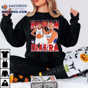 Hassan Diarra 10 Uconn Huskies Men's Basketball Shirt 1 Hassan Diarra Uconn Huskies Men S Basketball Tshirt