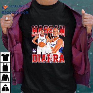 Hassan Diarra 10 Uconn Huskies Men's Basketball Shirt 3 Hassan Diarra Uconn Huskies Men S Basketball Tshirt