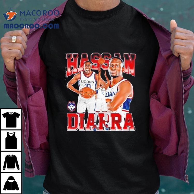 Hassan Diarra 10 Uconn Huskies Men’s Basketball Shirt Hassan Diarra 10 Uconn Huskies Men’s Basketball Shirt