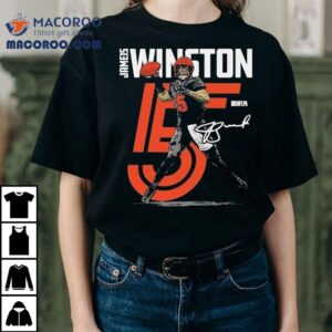 Jameis Winston Inline Cleveland Browns Shirt 1 Jameis Winston Inline Cleveland Browns Tshirt
