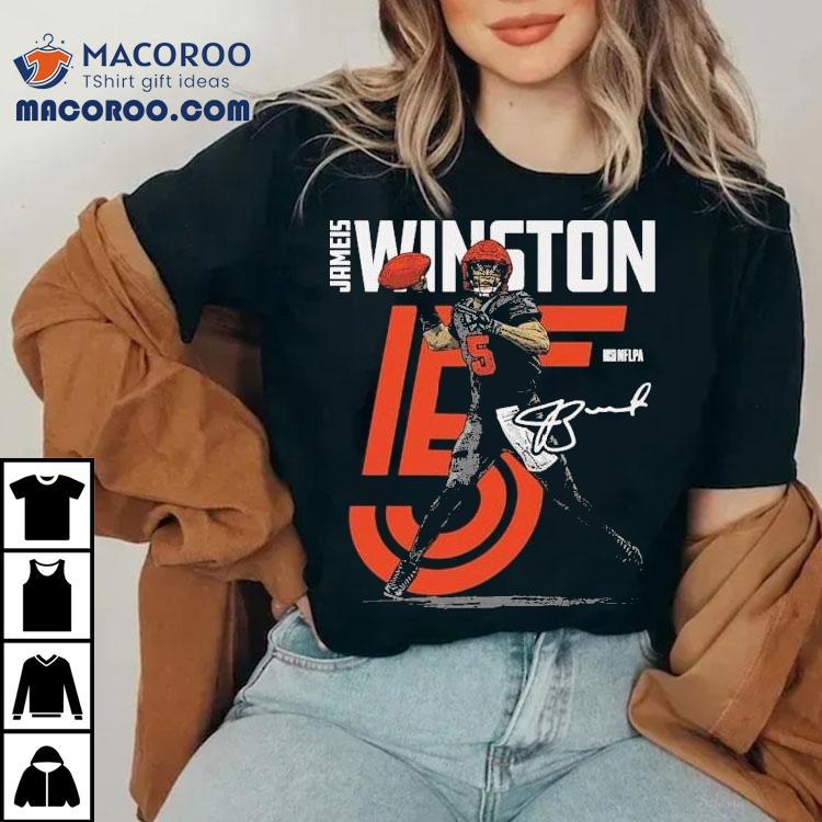 Jameis Winston Inline Cleveland Browns Shirt Jameis Winston Inline Cleveland Browns Shirt