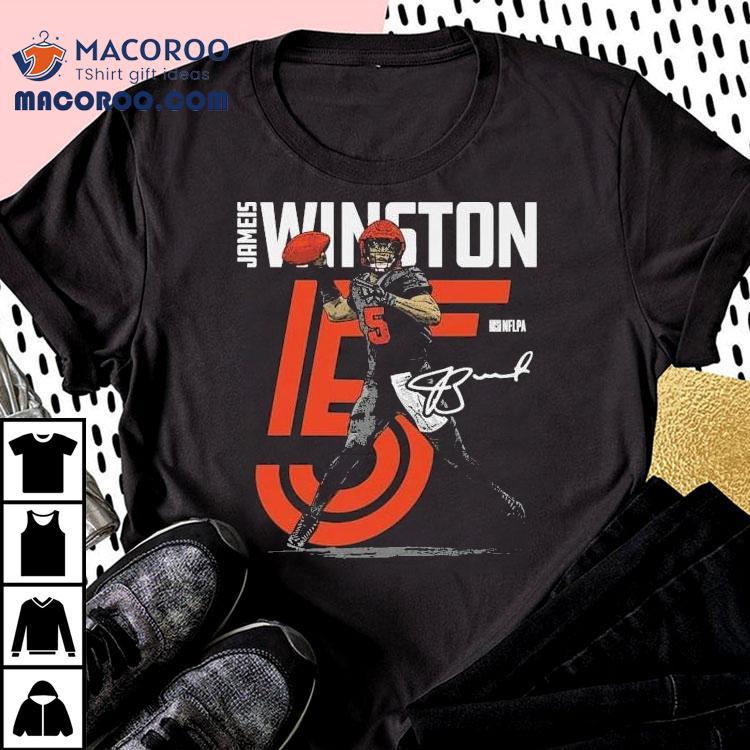 Jameis Winston Inline Cleveland Browns Shirt Jameis Winston Inline Cleveland Browns Shirt
