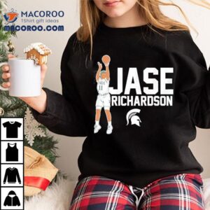 Jase Richardson Michigan State Spartans Men S Basketball Tshirt