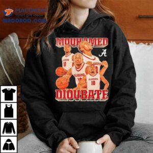 Mouhamed Dioubate Alabama Crimson Tide Men S Basketball Tshirt