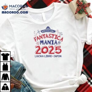 Njpw Presenta Cmll Fantastica Mania Lucha Libre Japon Tshirt