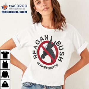 Reagan Bush Donkey Busters Tshirt