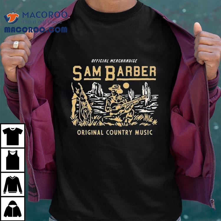 Sam Barber Country Music Southwestern Shirt Sam Barber Country Music Southwestern Shirt