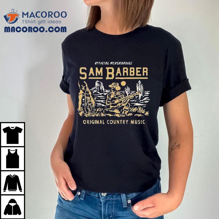 Sam Barber Country Music Southwestern Shirt Sam Barber Country Music Southwestern Shirt