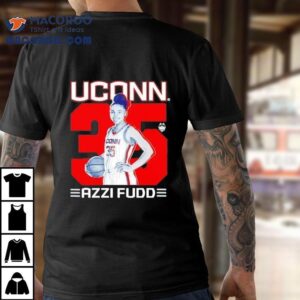 Vintage Azzi Fudd Uconn Huskies Men S Basketball Tshirt