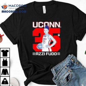 Vintage Azzi Fudd Uconn Huskies Men S Basketball Tshirt