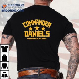 Washington Commanders Football Jayden Daniels Tshirt