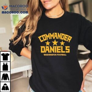 Washington Commanders Football Jayden Daniels Tshirt