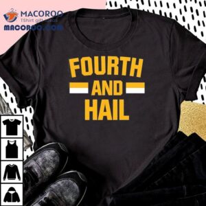 Washington Commanders Fourth And Hail Tshirt