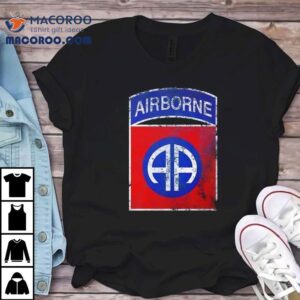 Airborne Logo Vintage Shirt