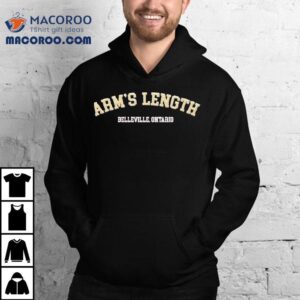 Arm S Length Belleville Ontario College Tshirt
