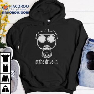 At The Drive In Gasmask Tshirt