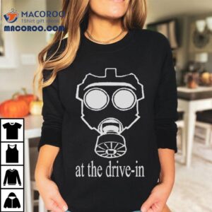 At The Drive In Gasmask Tshirt