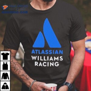 Atlassian Williams F1 Racing Stacked Logo Shirts 3 Atlassian Williams F Racing Stacked Logo S Tshirt