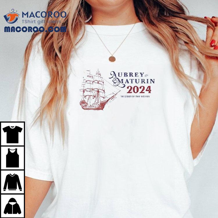 Aubrey And Maturin The Lesser Of Two Weevils   Tshirt