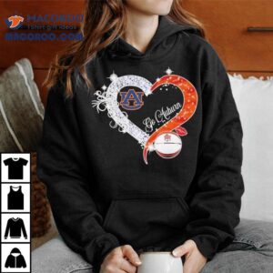 Auburn Tigers Go Gators Heart Diamond Shirt