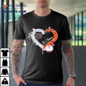 Auburn Tigers Go Gators Heart Diamond Tshirt