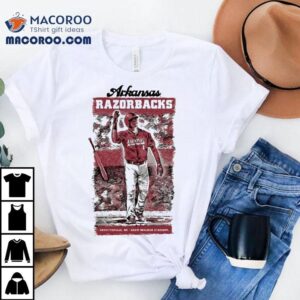 Bat Flip Arkansas Razorbacks Fayetteville Ar Baum Walker Stadium Shirt