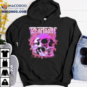 Beartooth Skull Neon Lightning Tshirt