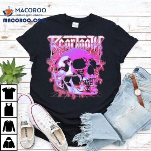 Beartooth Skull Neon Lightning Tshirt