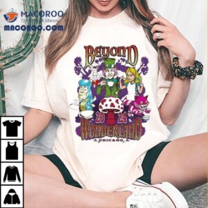 Beyond Wonderland Into The Garden Lineup Chicago Bulls Tshirt