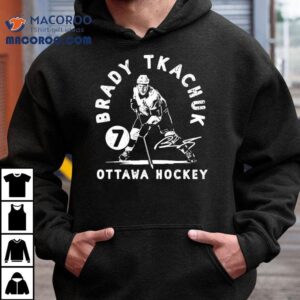 Brady Tkachuk Ottawa Senators Tshirt