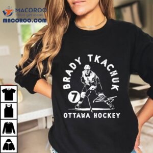 Brady Tkachuk 7 Ottawa Senators Shirt 2 Brady Tkachuk Ottawa Senators Tshirt