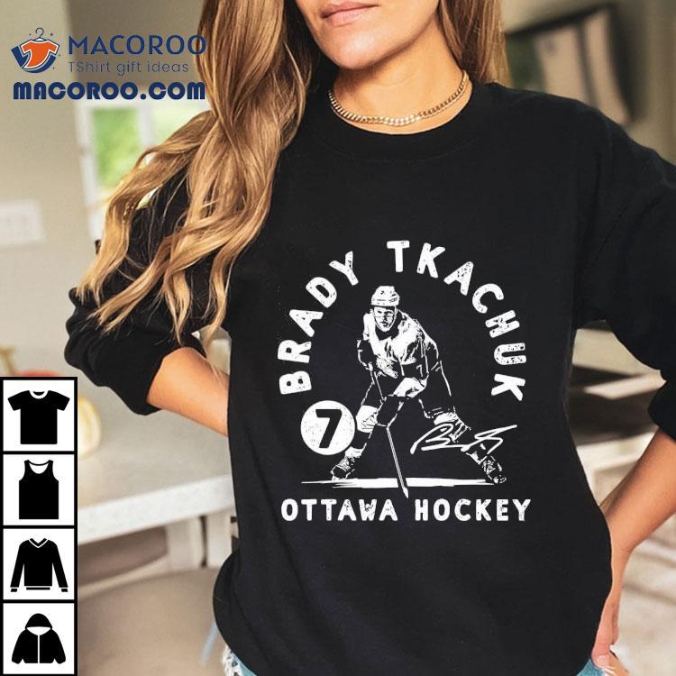 Brady Tkachuk 7 Ottawa Senators Shirt Brady Tkachuk 7 Ottawa Senators Shirt