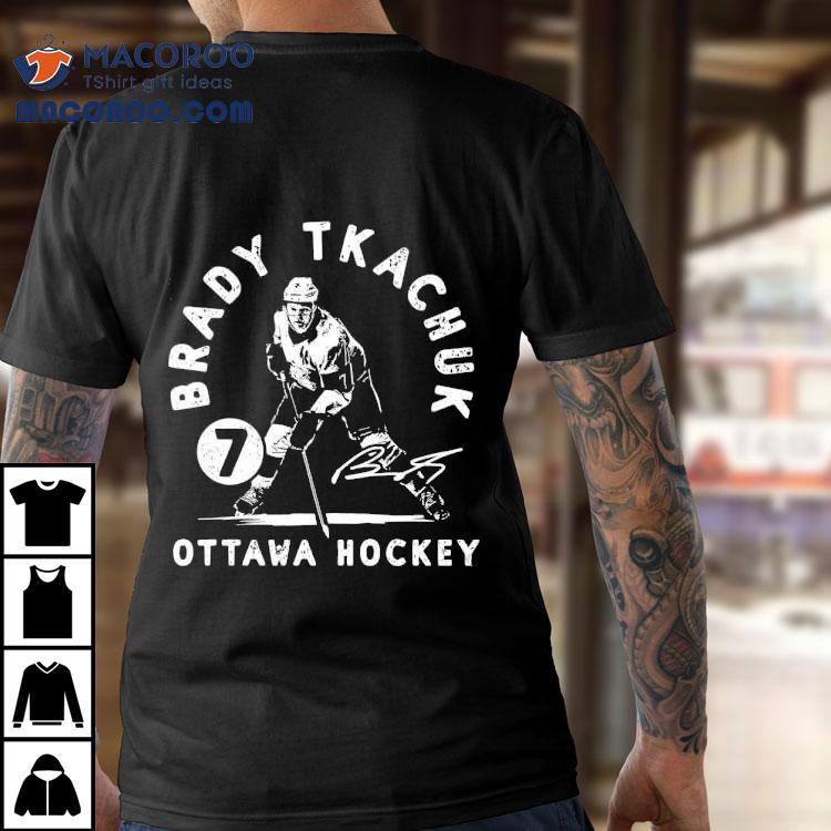 Brady Tkachuk 7 Ottawa Senators Shirt Brady Tkachuk 7 Ottawa Senators Shirt