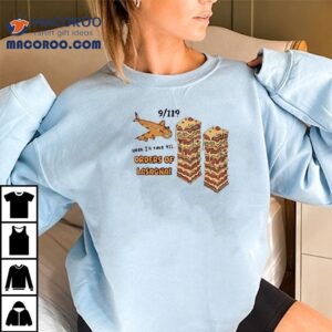 Dishonorable Mentions 911 Cat Yeah I’ll Take 911 Orders Of Lasagna Shirt
