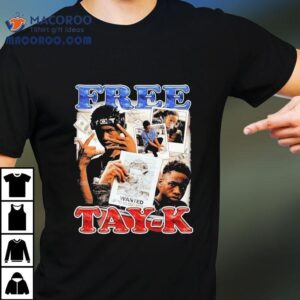 Free Tay-k Wanted Shirt 3 Free Tay K Wanted Tshirt