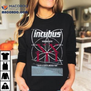 Incubus Morning View South And Center America Tour 2025 Shirt 1 Incubus Morning View South And Center America Tour Tshirt