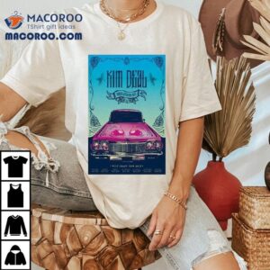 Kim Deal San Francisco, Ca Concert West Coast Tour 2025 Shirt 2 Kim Deal San Francisco Ca Concert West Coast Tour Tshirt