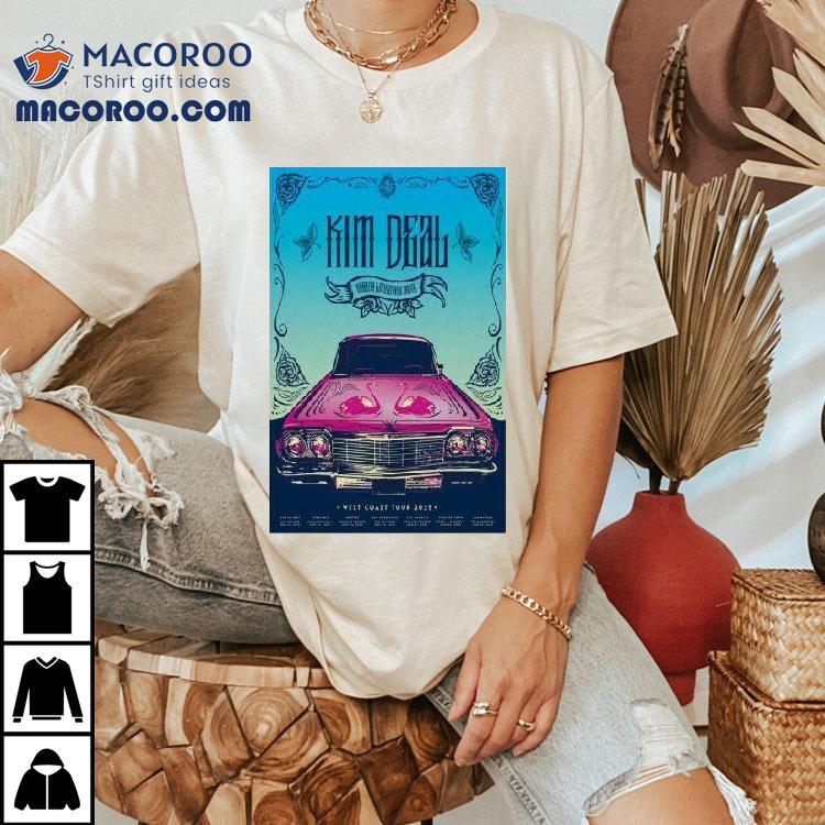 Kim Deal San Francisco, Ca Concert West Coast Tour 2025 Shirt Kim Deal San Francisco, Ca Concert West Coast Tour 2025 Shirt