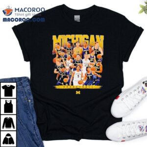 Michigan Men's Basketball 2025 March Madness Shirt 1 Michigan Men S Basketball March Madness Tshirt