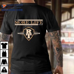 Randy Travis The More Life Tour 2024 Starring Shirt 1 Randy Travis The More Life Tour Starring Tshirt