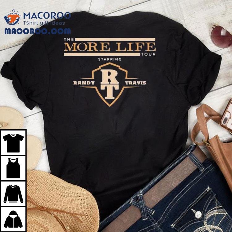 Randy Travis The More Life Tour 2024 Starring Shirt Randy Travis The More Life Tour 2024 Starring Shirt
